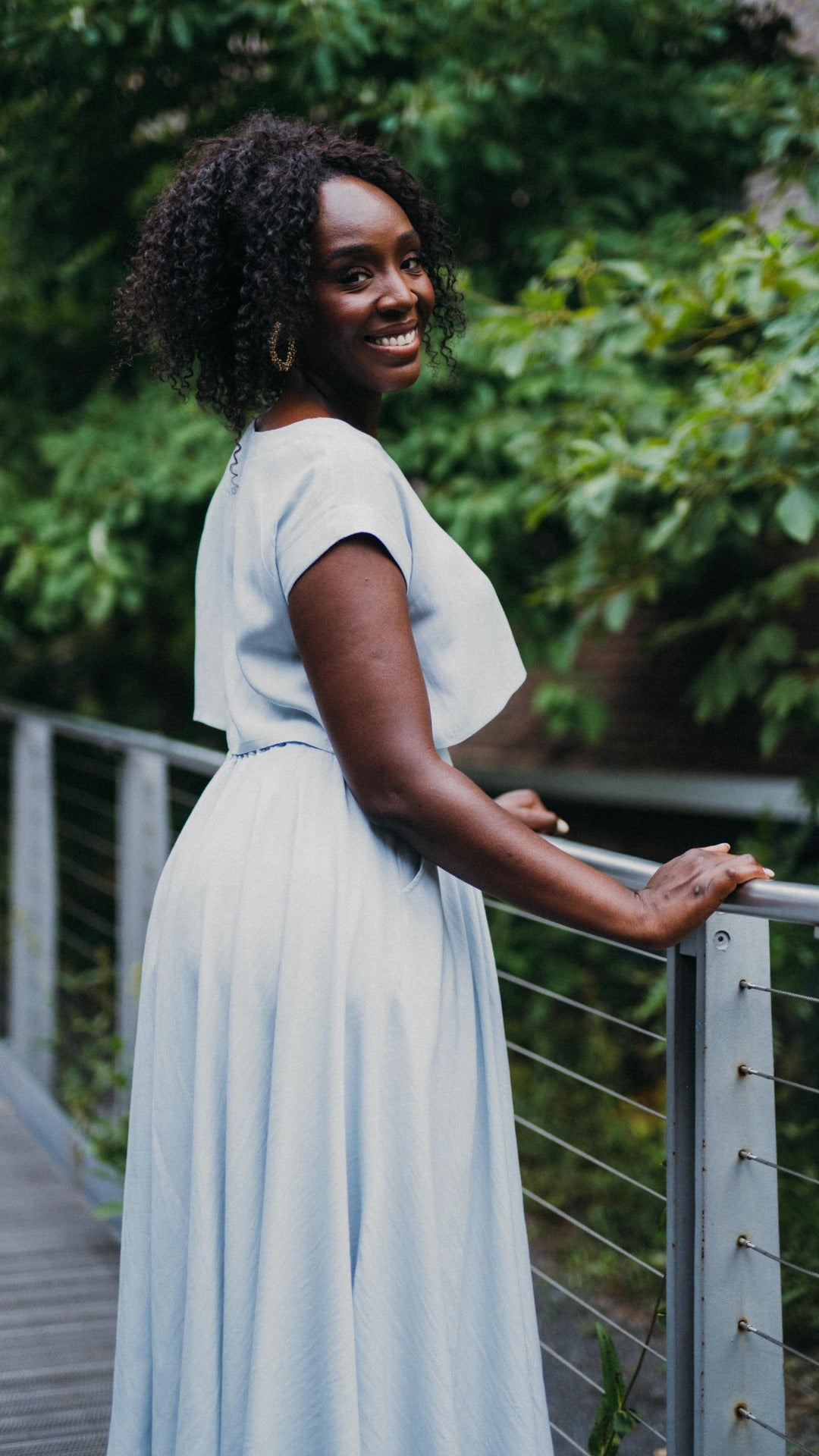 White plus size shop two piece skirt set